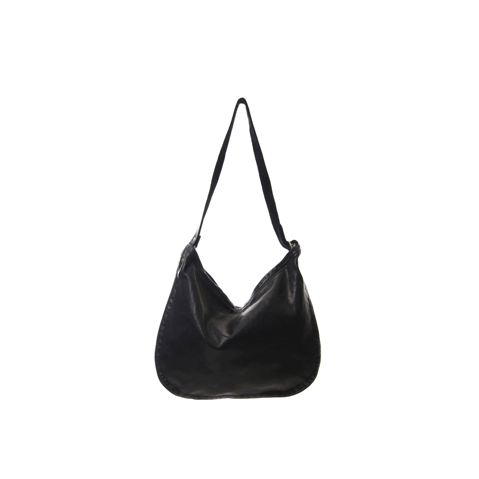 バッグ GUIDI Cross Body Bag Horse Leather Guidi - Cross-Body Bag / Soft Horse Full Grain (Black)