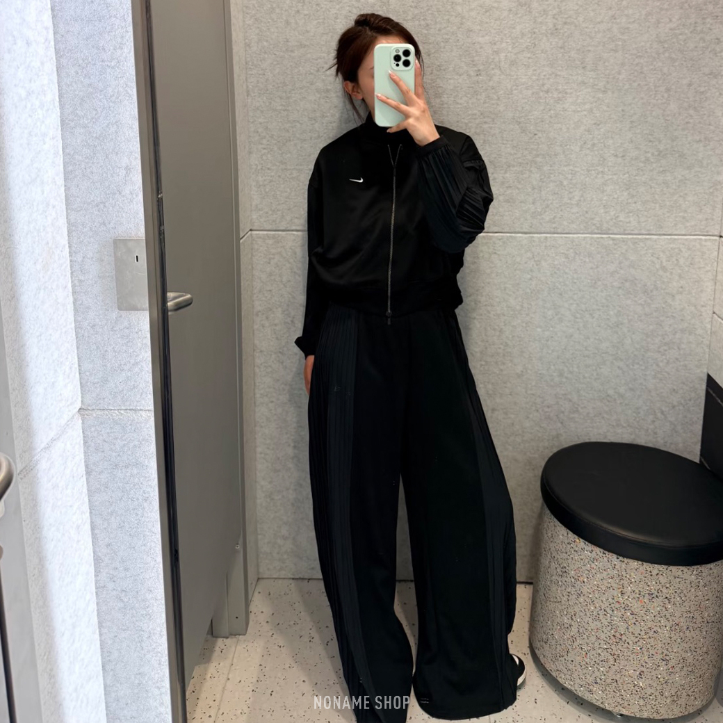 NIKE Sportswear 寬鬆 褶皺褲 長褲 百褶褲 寬褲 (女款)