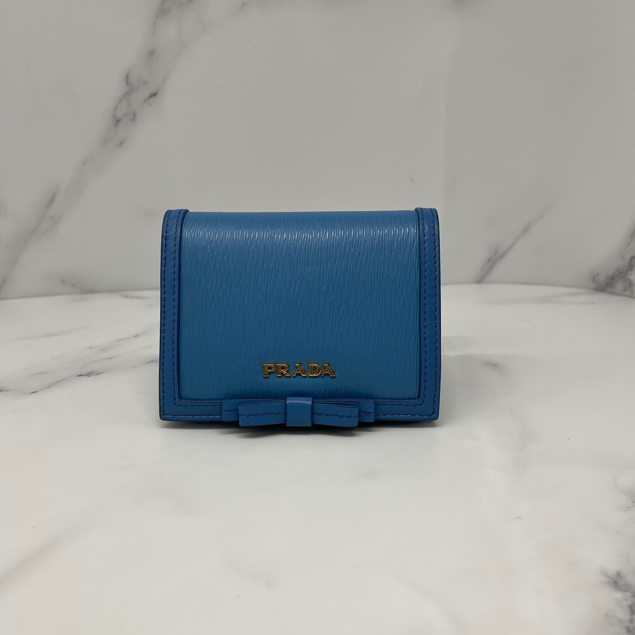 Prada Wallet With Bow Tie