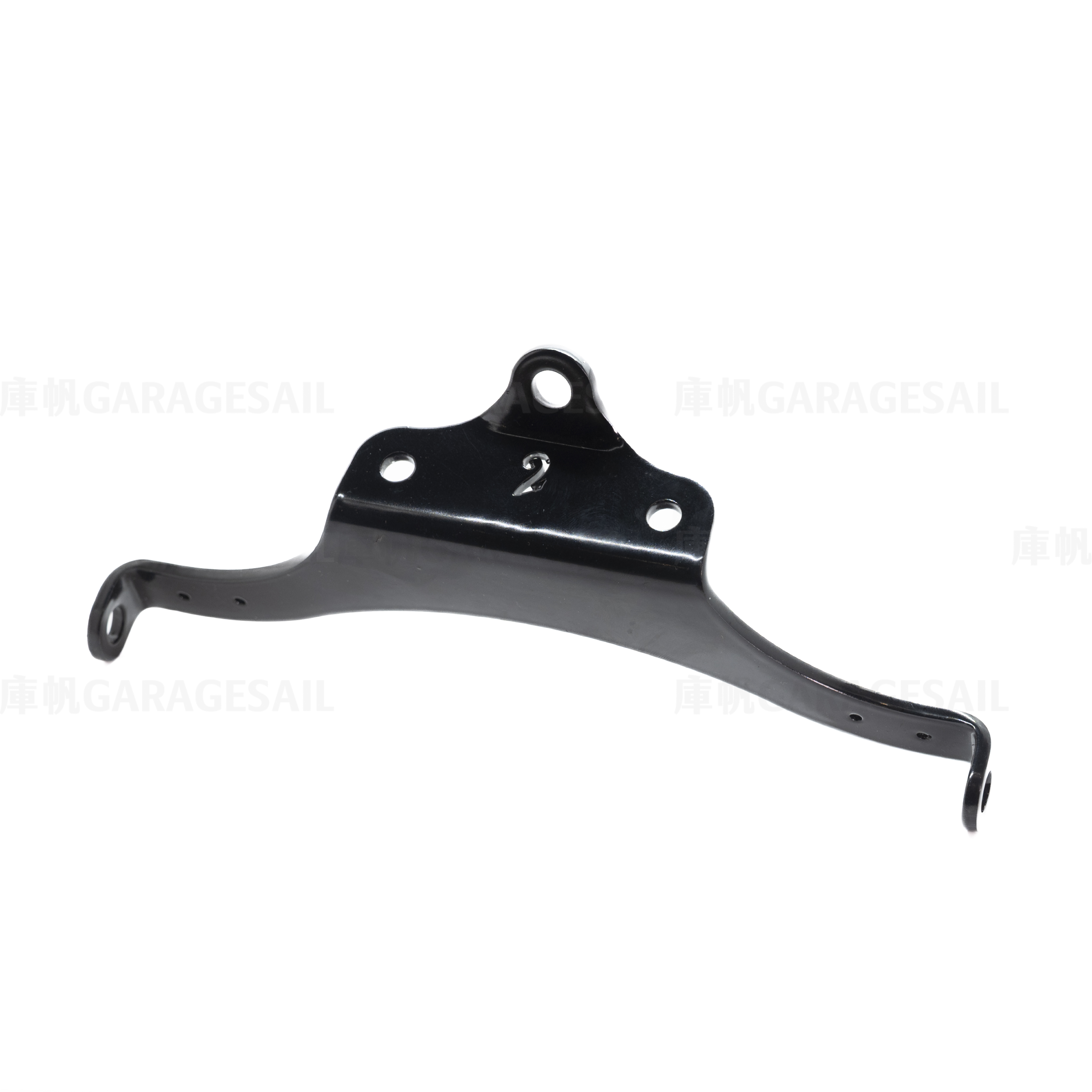 2Loud 氣冷凱旋專用 大燈含前方向燈支架 黑