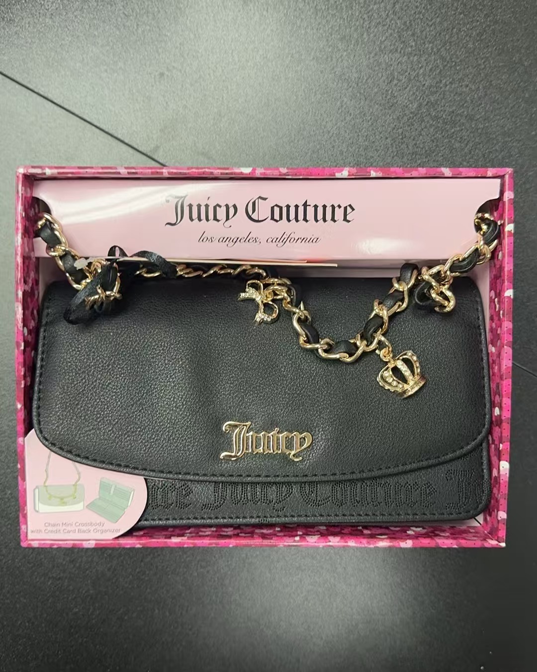 【直播】Juicy Couture LX030766 斜咩包(黑色)