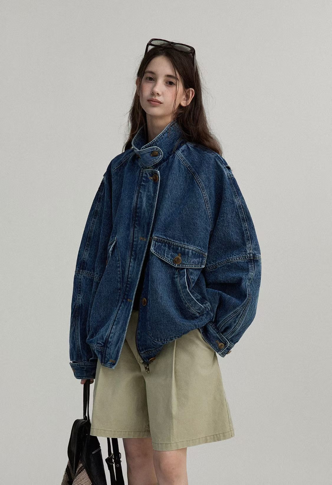 造型牛仔外套