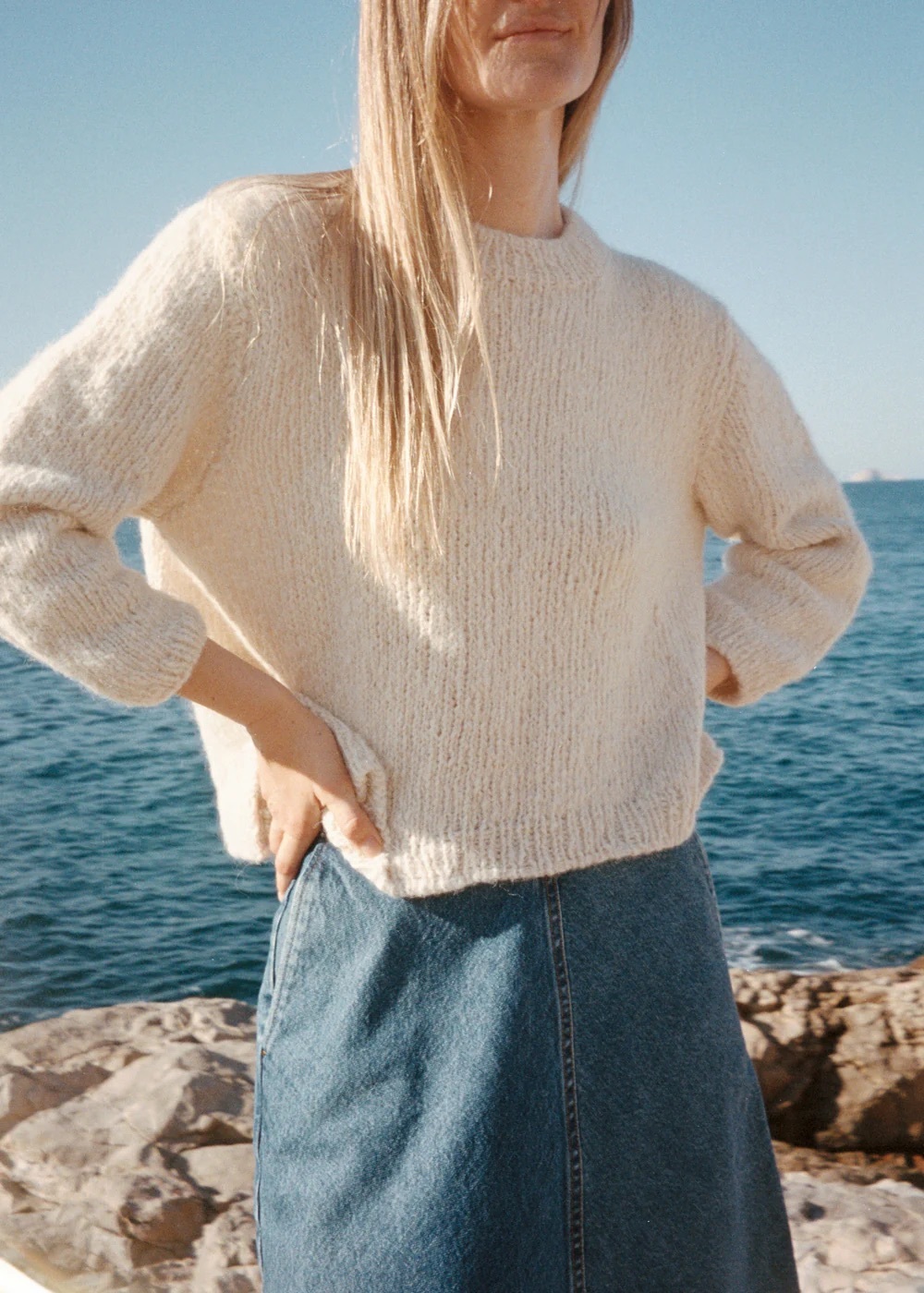 Biches & Bûches - Beach day Jumper (英文 PDF 織圖)