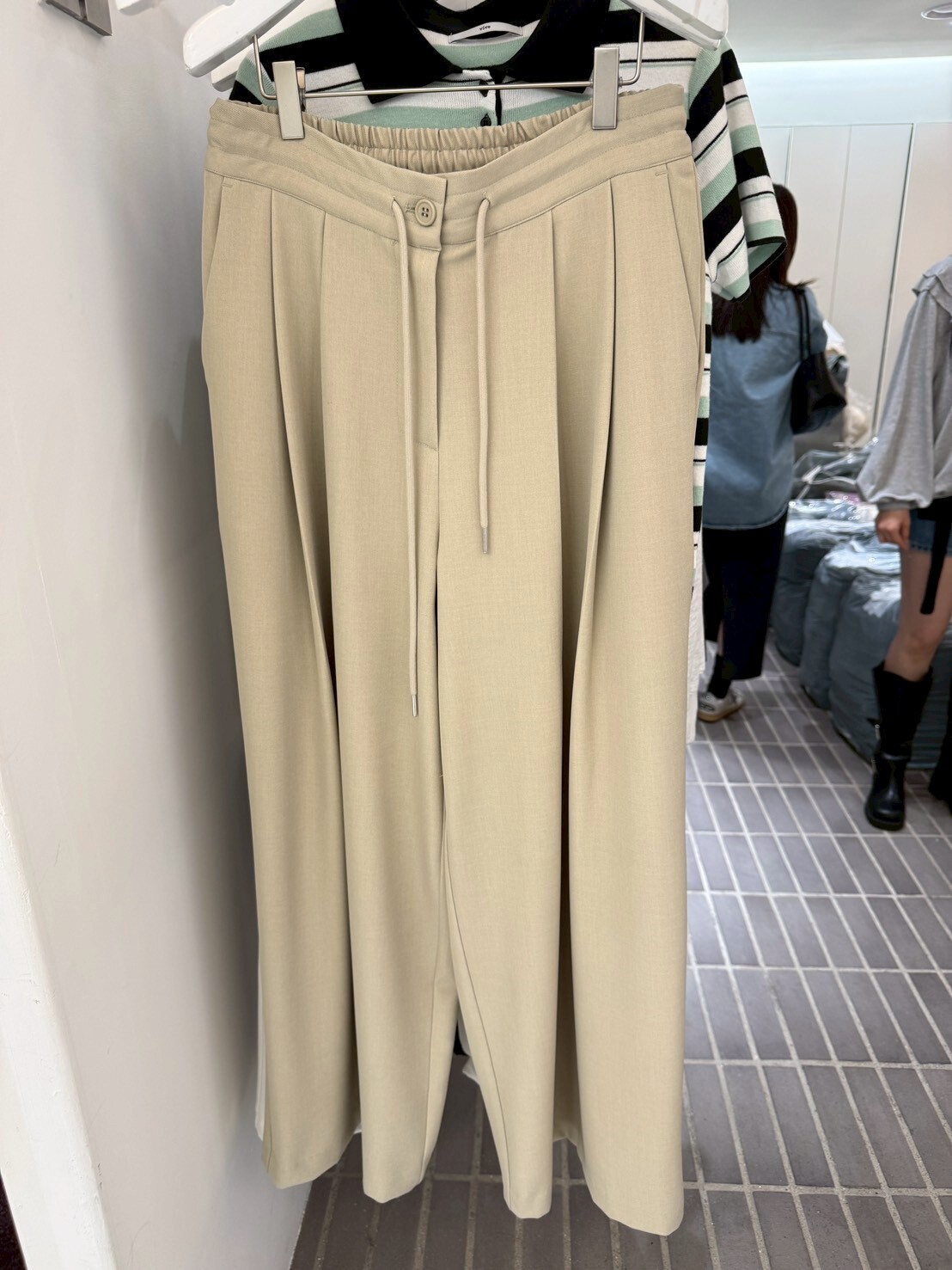 #AF29上班族必收西裝褲(杏/黑)