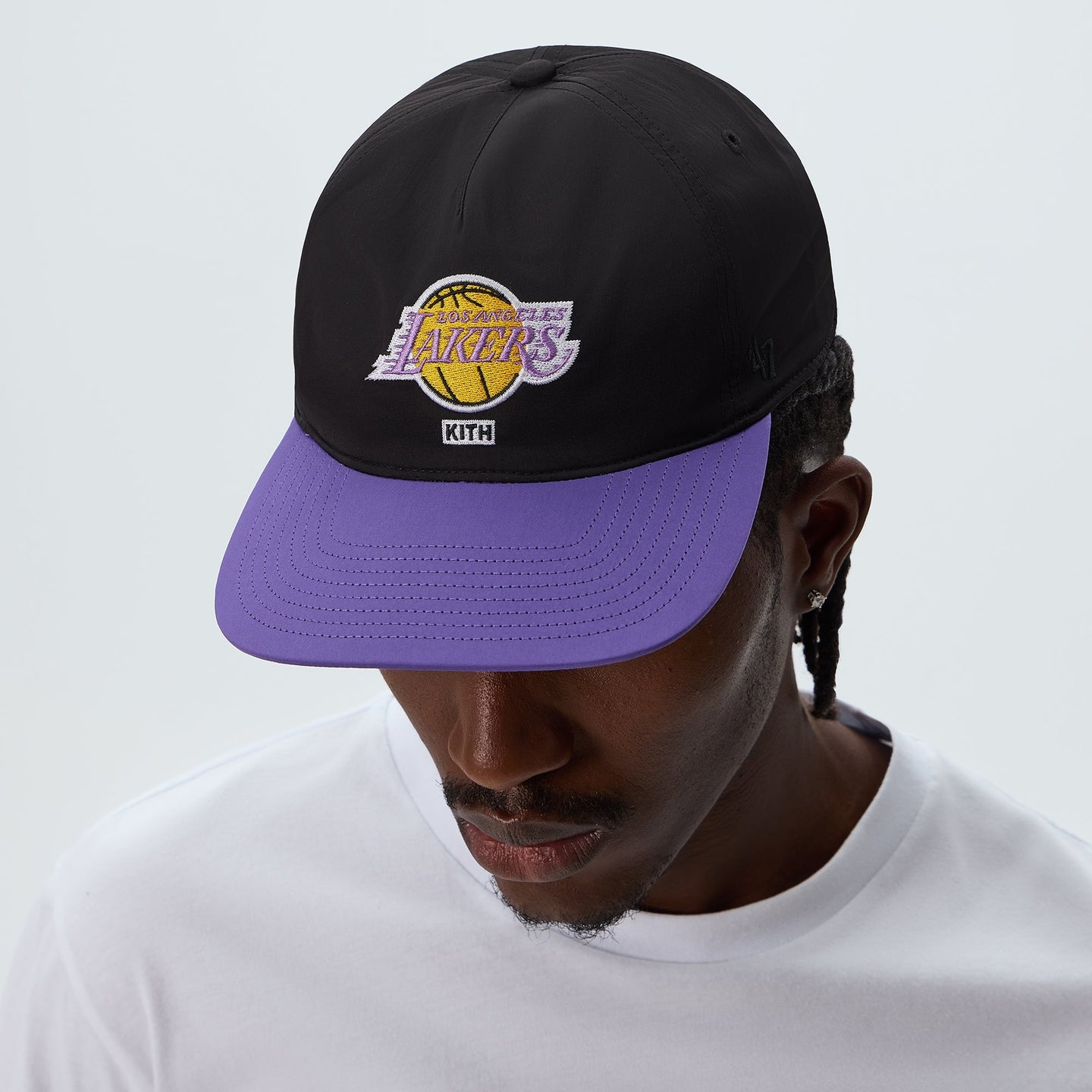 2026SS Kith & '47 for NBA All-Star Los Angeles Lakers SL Hitch Snapback 湖人隊 帽子 現貨 KHM051507-001