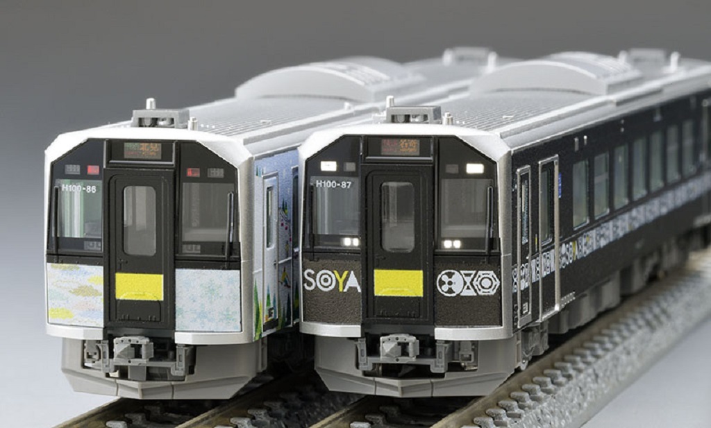 Tomix 98139 N規 JR H100型柴油列車（根室線・宗谷線彩繪車）2輛