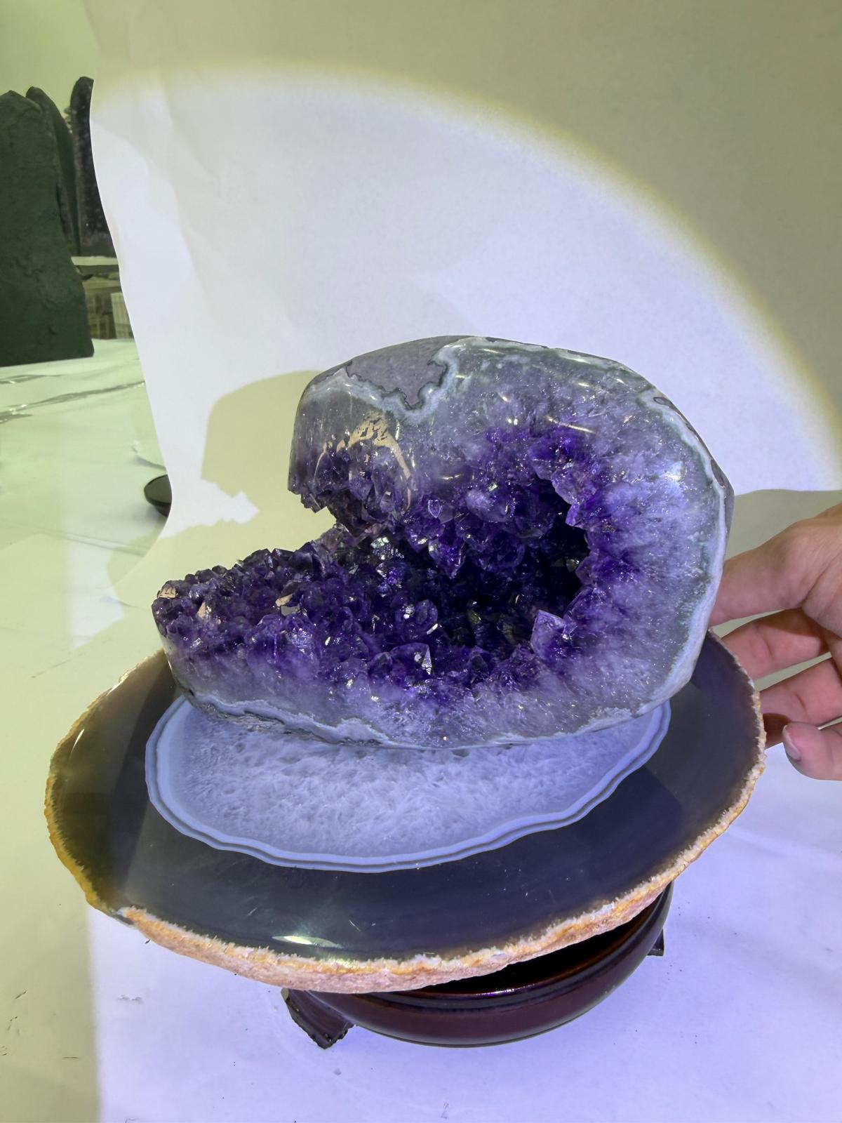 WA677 H6 頂級 SS 貨 1.5-2.2kg 水晶聚寶盆款