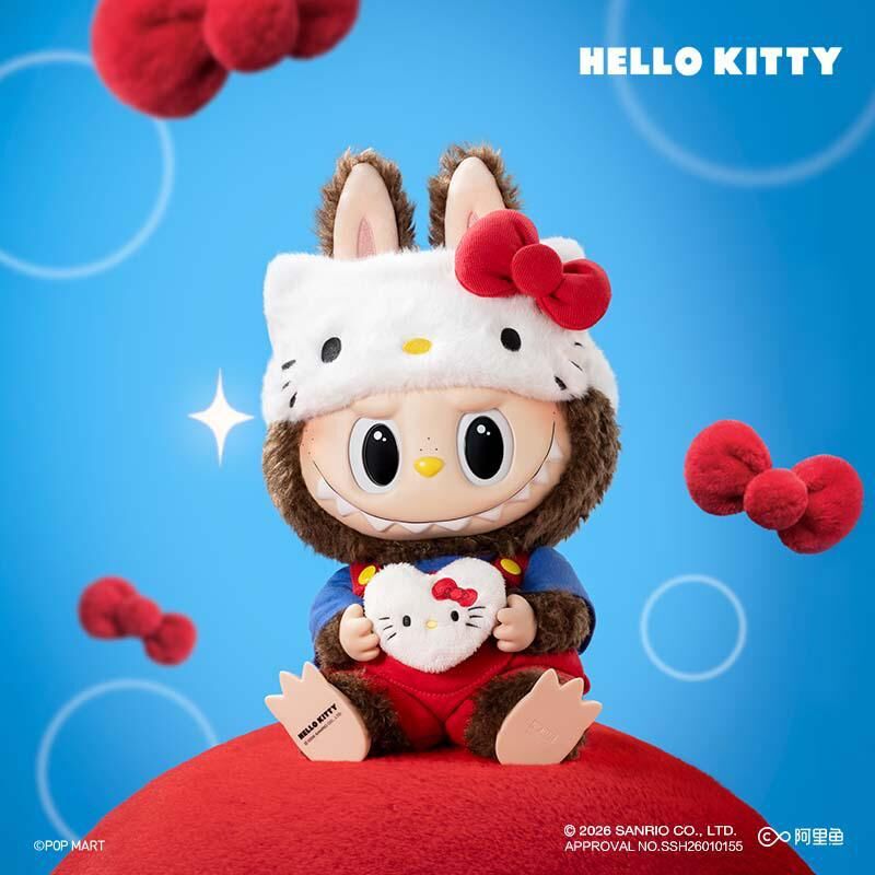 THE MONSTERS × HELLO KITTY - 搪膠毛絨