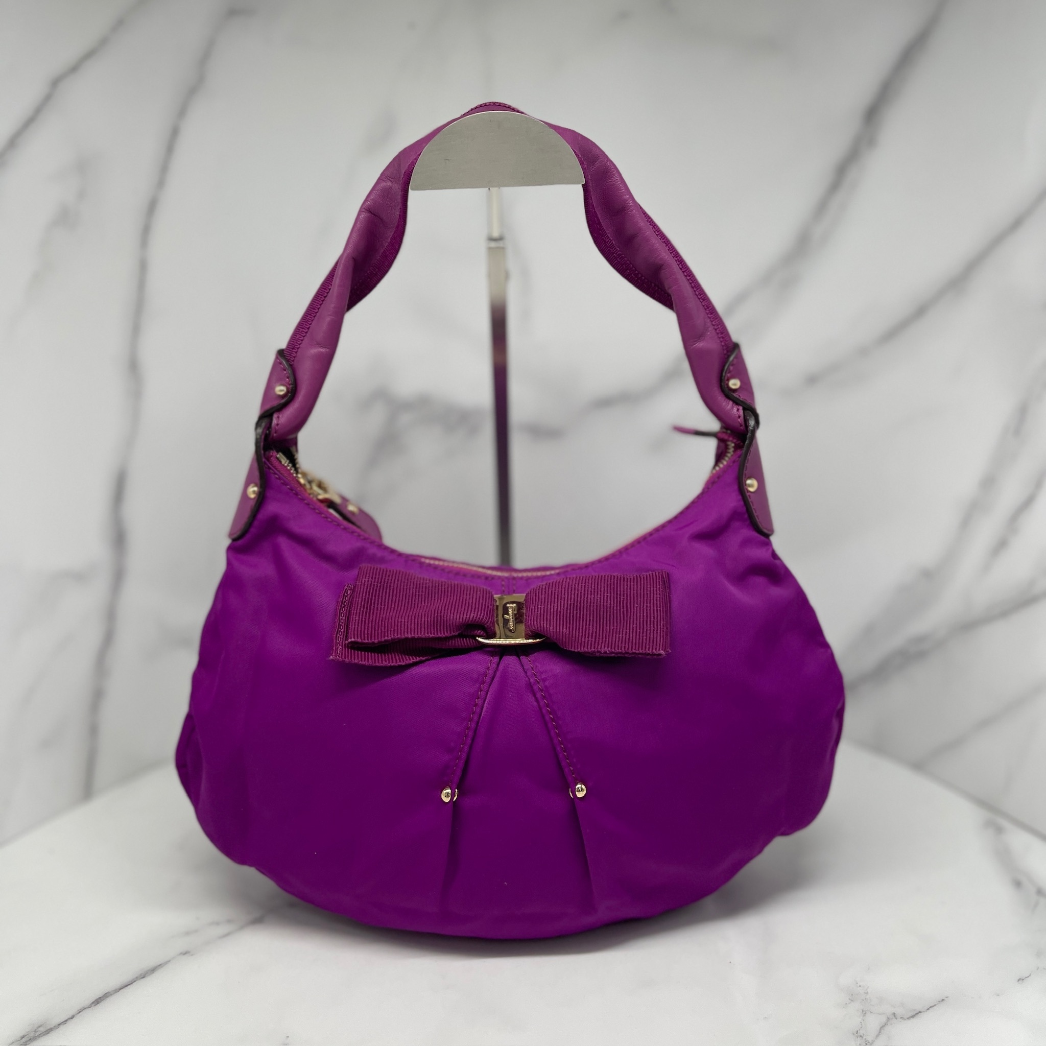 Ferragamo Hobo With Bow Tie