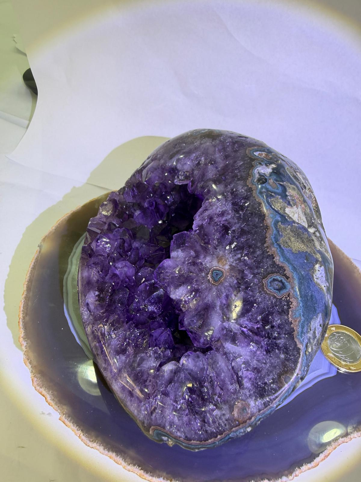 WA694 H23 頂級 SS 貨 1.5-2.2kg 水晶聚寶盆款