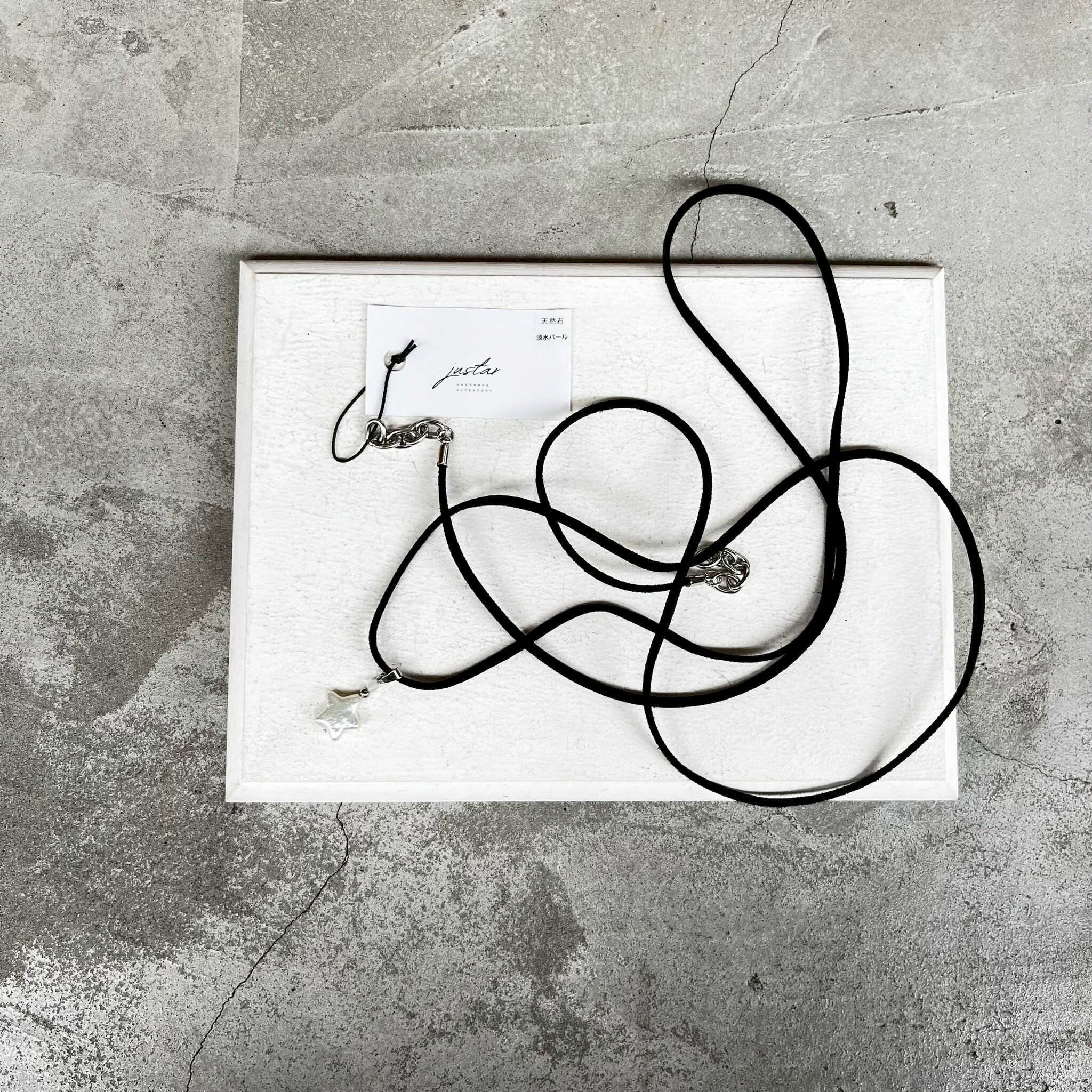 [justar] star pearl necklace|NO.111