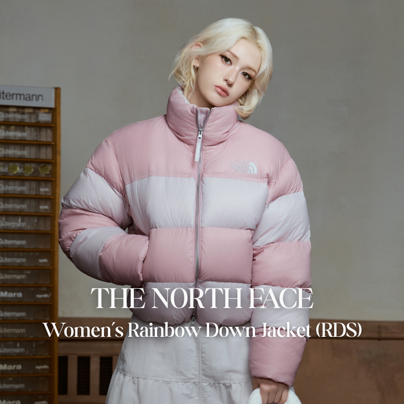 【代購】THE NORTH FACE W’S RAINBOW DOWN JACKET (RDS) 北臉女款RDS羽絨外套