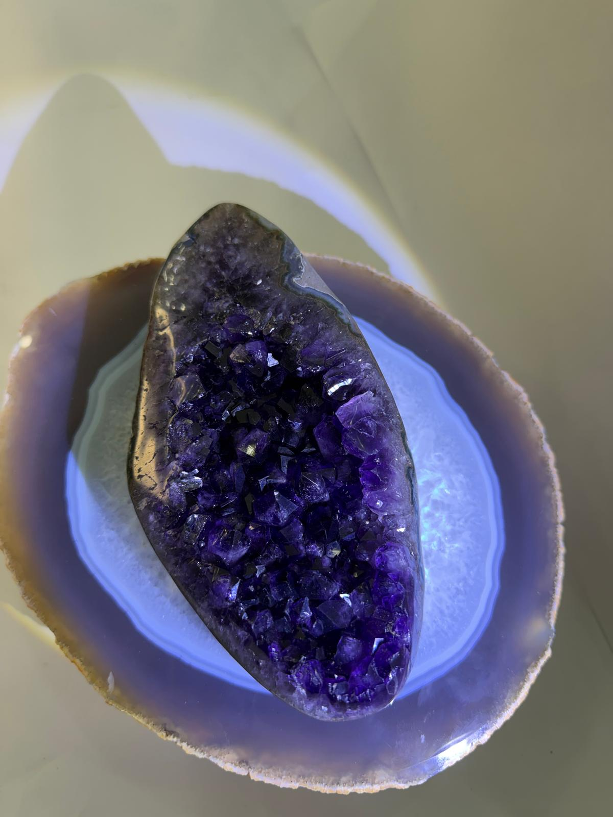 WA657 F8 頂級 SS 貨 0.6-0.9kg 水晶聚寶盆款