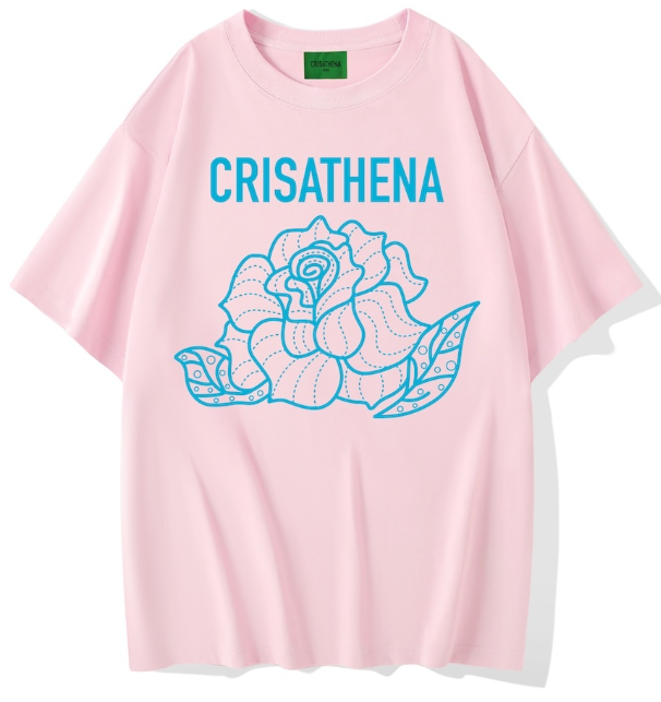 C93 Crisathena 玫瑰 T 恤 - 粉紅色 PINK