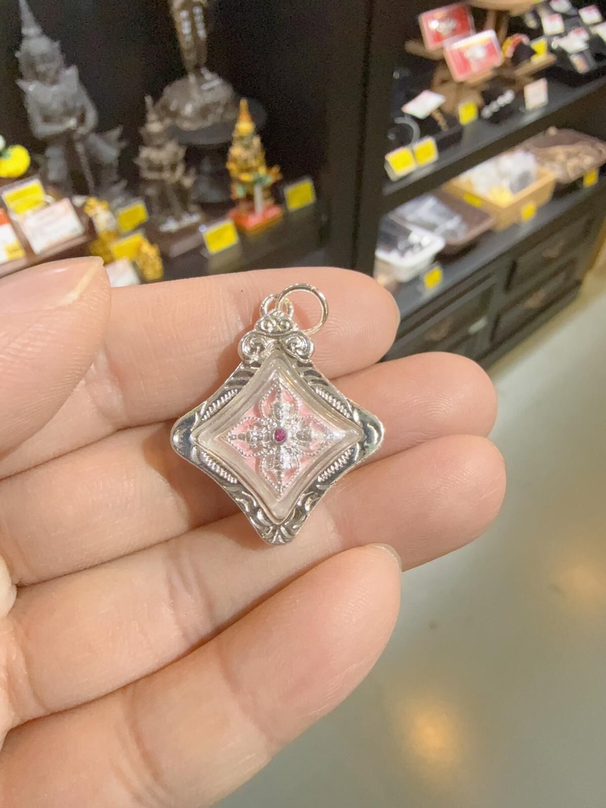 大城府 四面佛寺供請 龍婆MEA 成願四面神佛牌