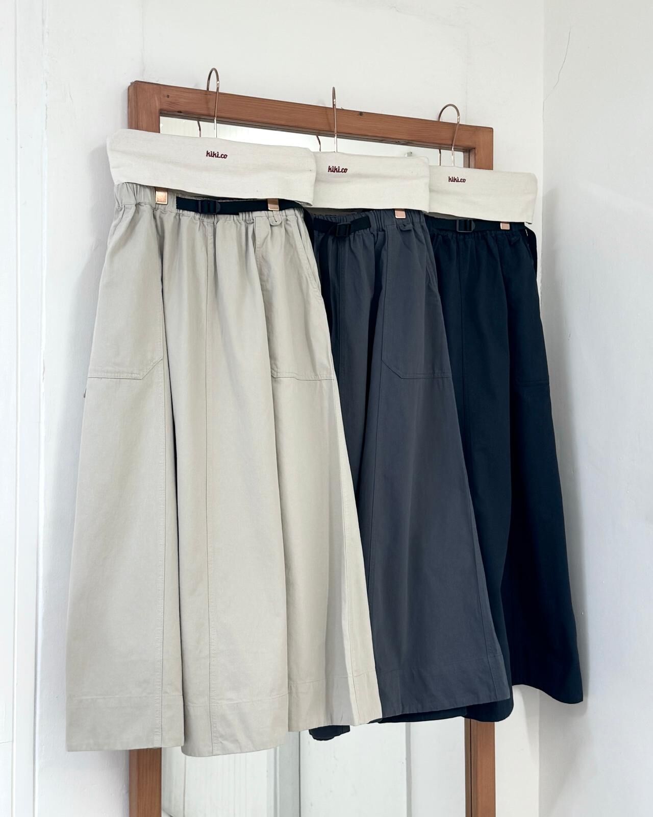 全橡筋腰帶基本款半裙