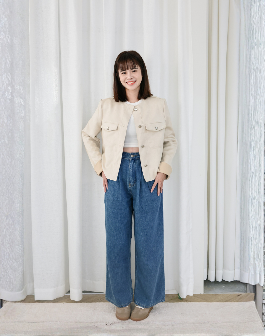 Sanly Joy 焙烏龍奶復古德訓鞋 女生居家生活風格穿搭