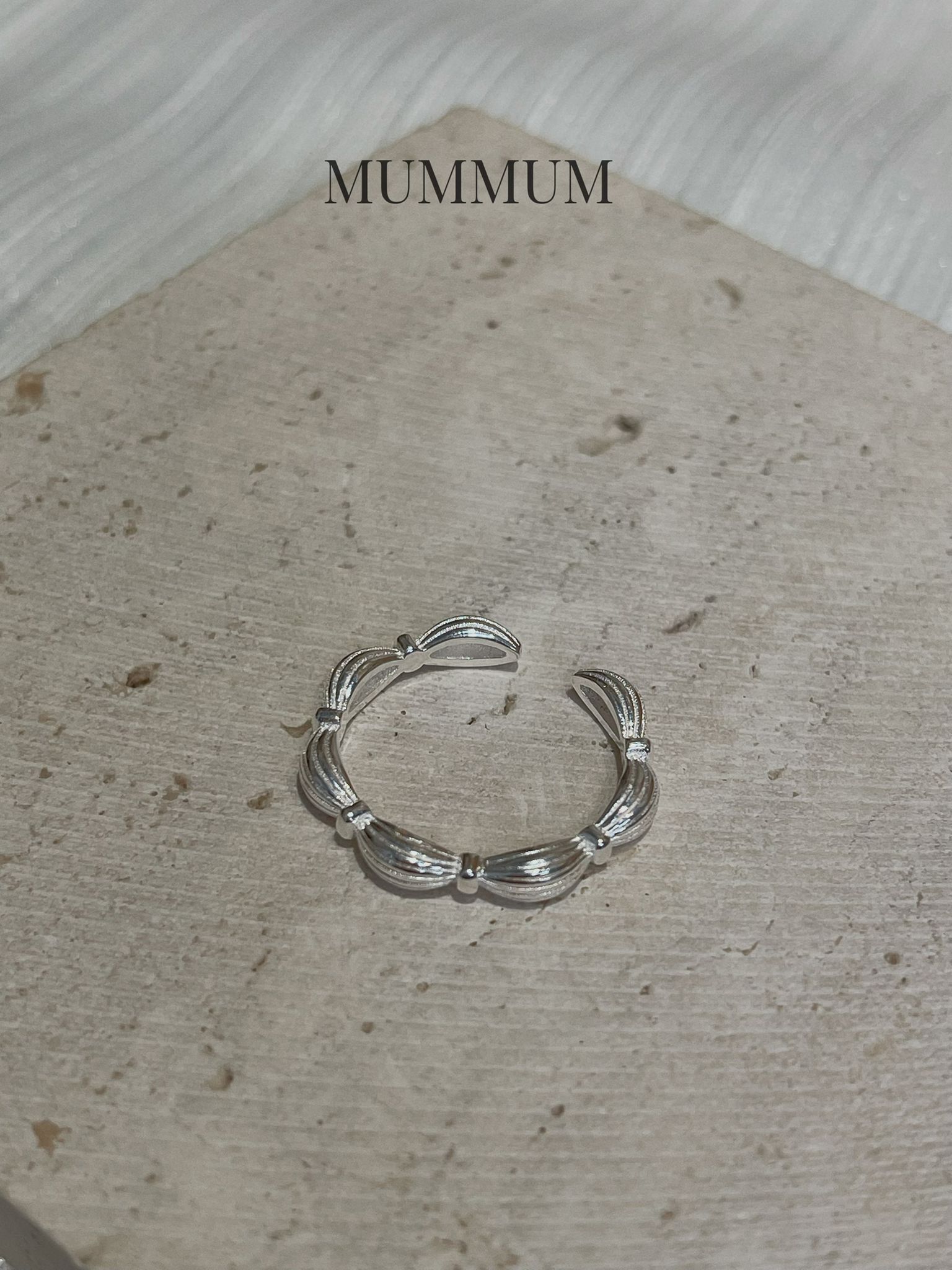 sl13237/甜美可愛雲朵感戒指