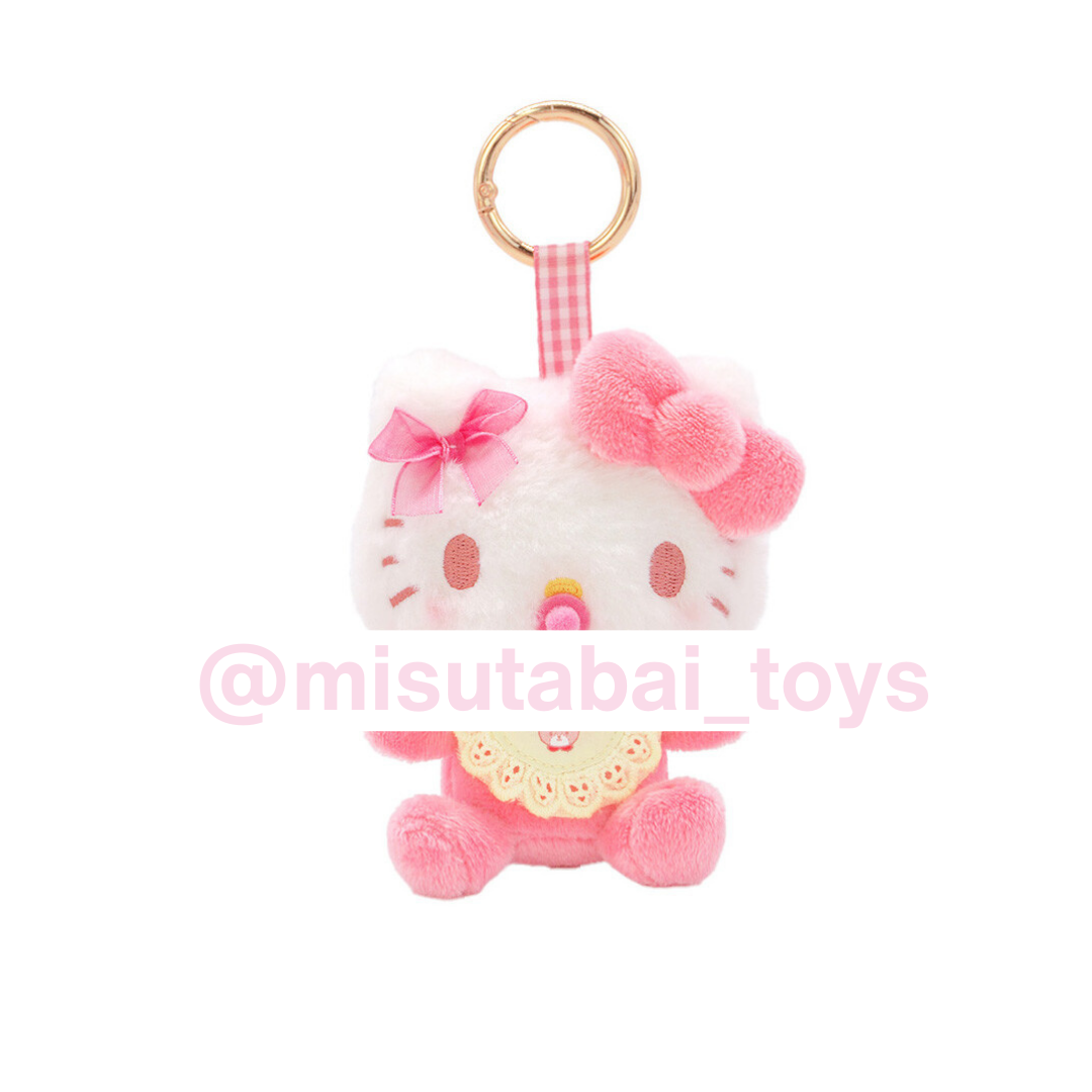 Sanrio Hello Kitty 嬰兒絨毛公仔掛件