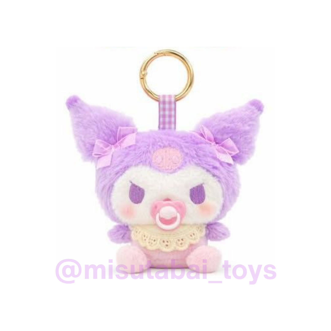 Sanrio Kuromi 嬰兒絨毛公仔掛件