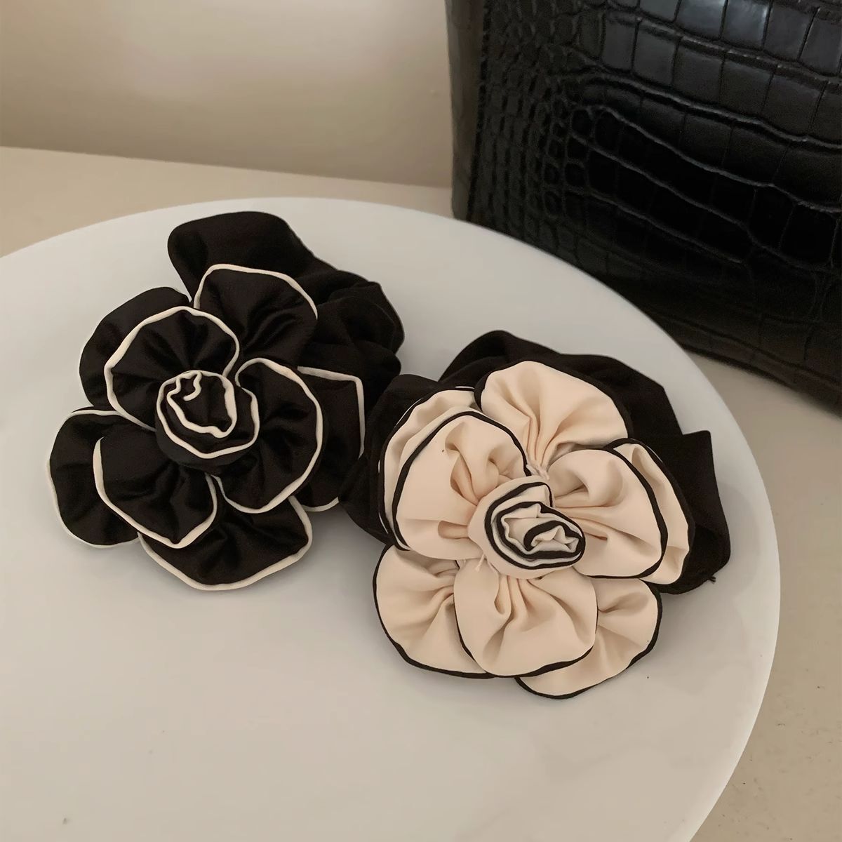 [3 FOR RM10] French Chic Camellia Scrunchies