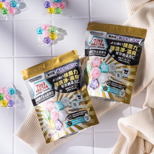 日本🇯🇵境內限定7-in-1 極淨香氛洗衣球 15入