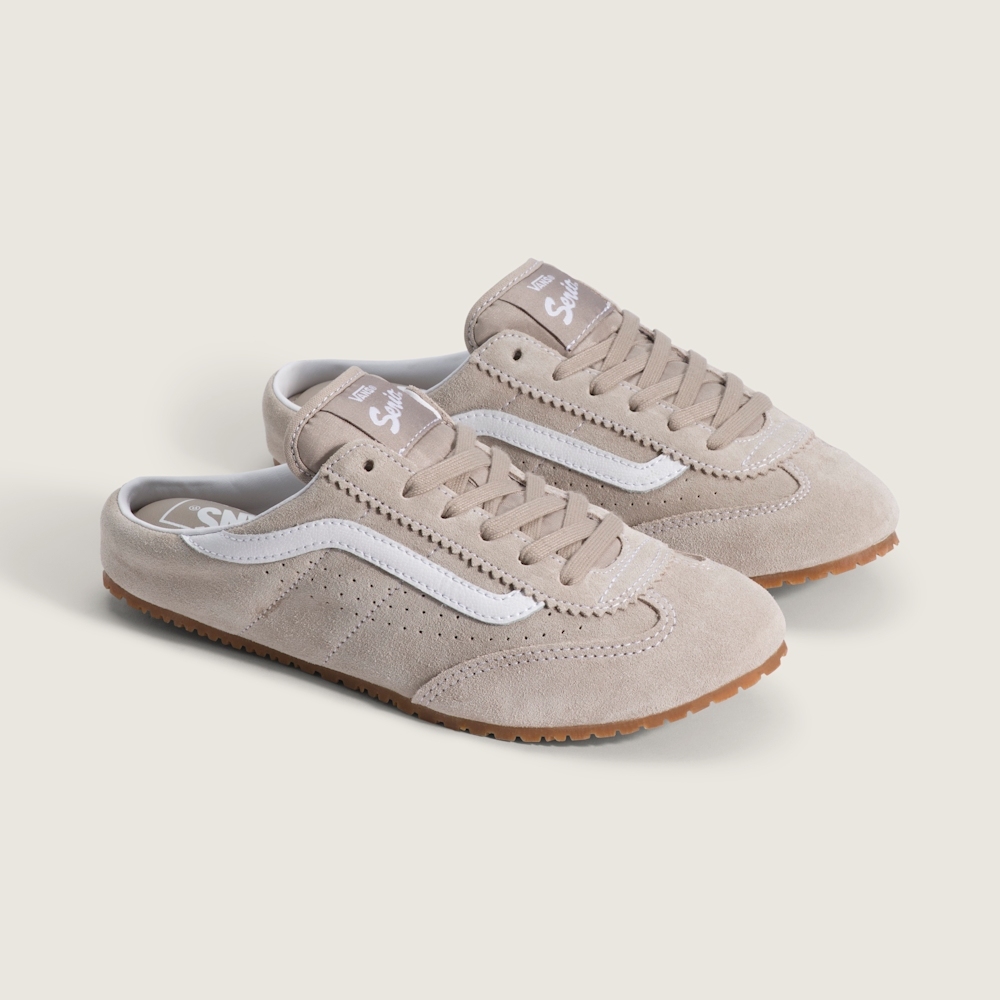 VANS SUPER LOWPRO MULE 奶茶色 懶人拖鞋 休閒 穆勒 男女 VN000EEWTUP1