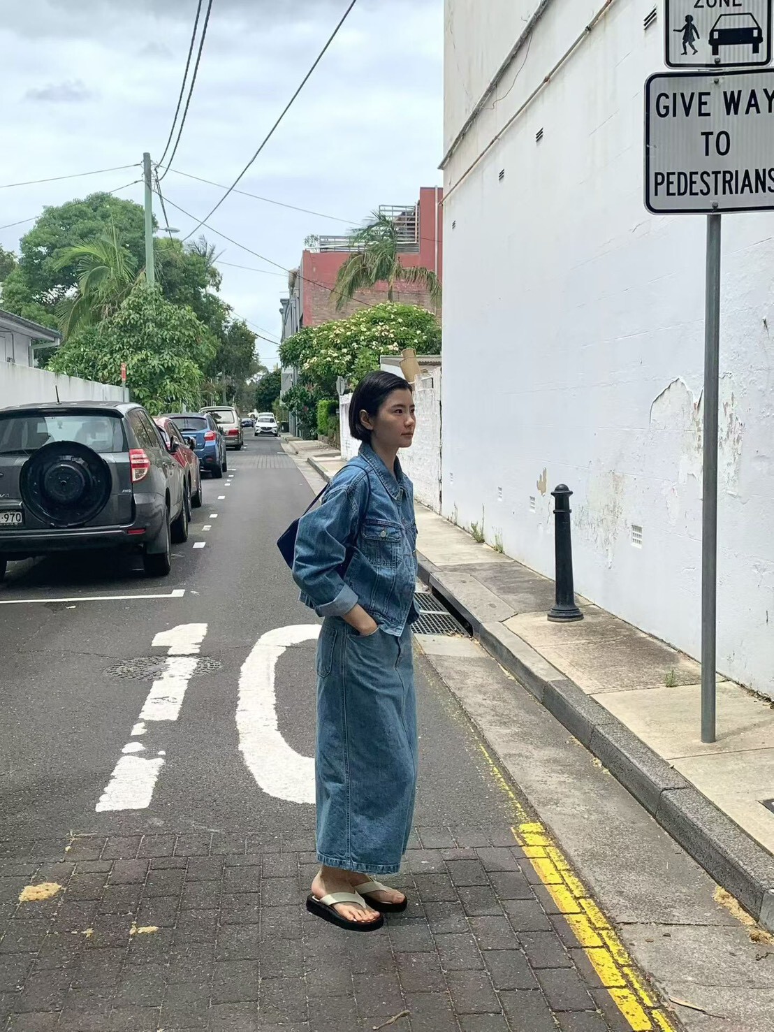 #AF47復古牛仔外套