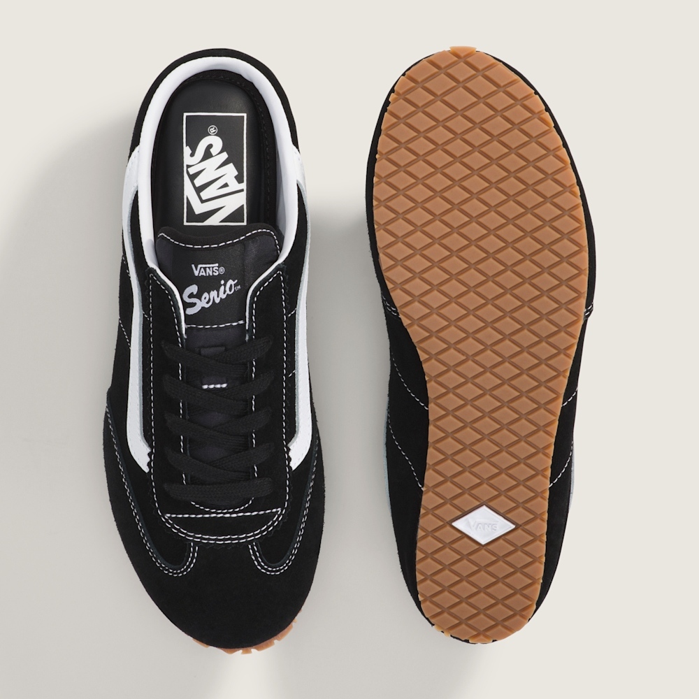 VANS SUPER LOWPRO MULE 全黑 外縫線 懶人拖鞋 休閒 穆勒 男女 VN000EEWBA21