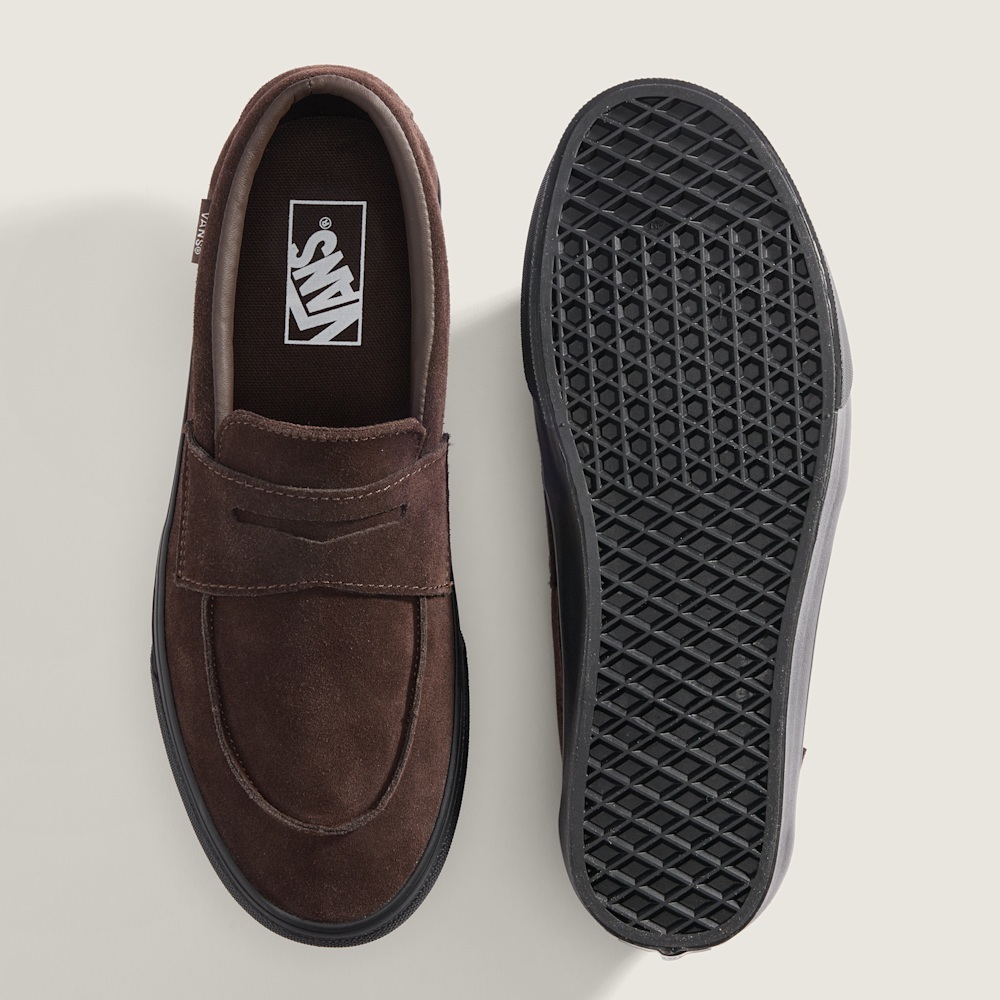 VANS LOAFER 53 咖啡色 樂福鞋 麂皮 復古 男女 VN000Z0GBRO1