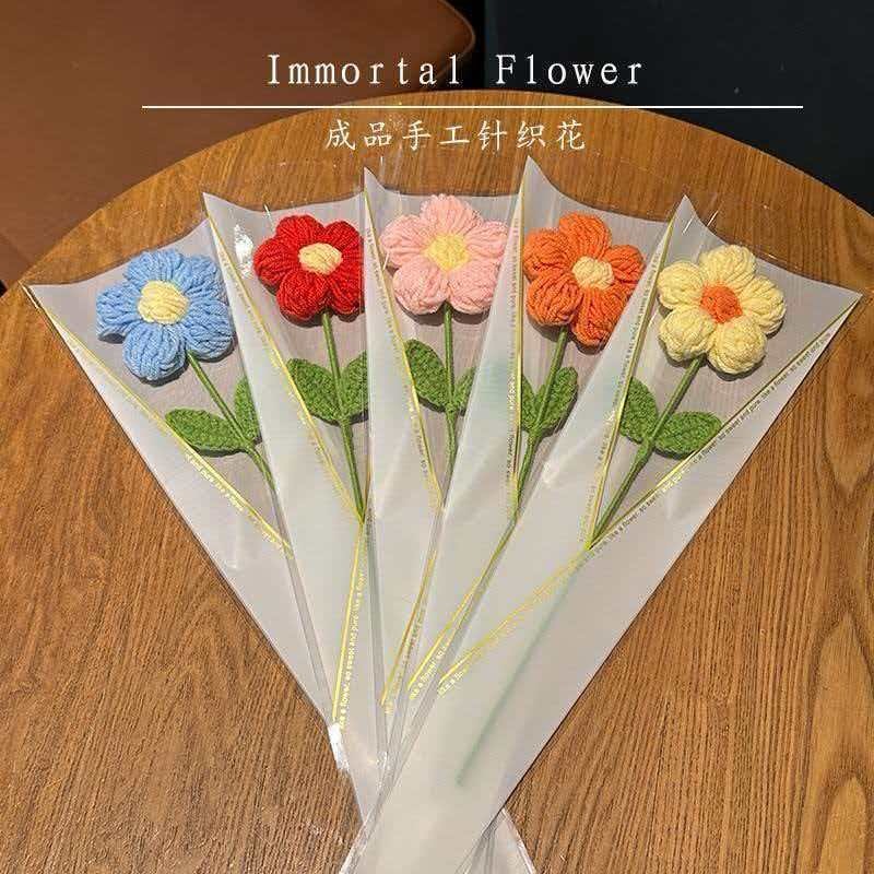 教师节预购 手工编织花束随机