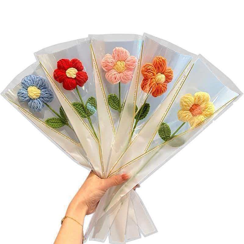 教师节预购 手工编织花束随机