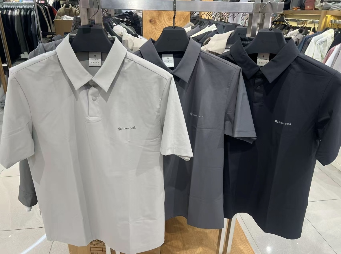 【現貨】snow peak 37.5 Polo Short Sleeve T-shirt 26ss 37.5度c 印花logo 彈性 速乾 防曬 polo衫 短袖 S26MMTPS36