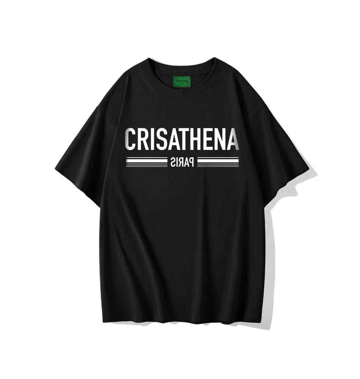 C98 Crisathena Paris T 恤 - 黑色 BLACK