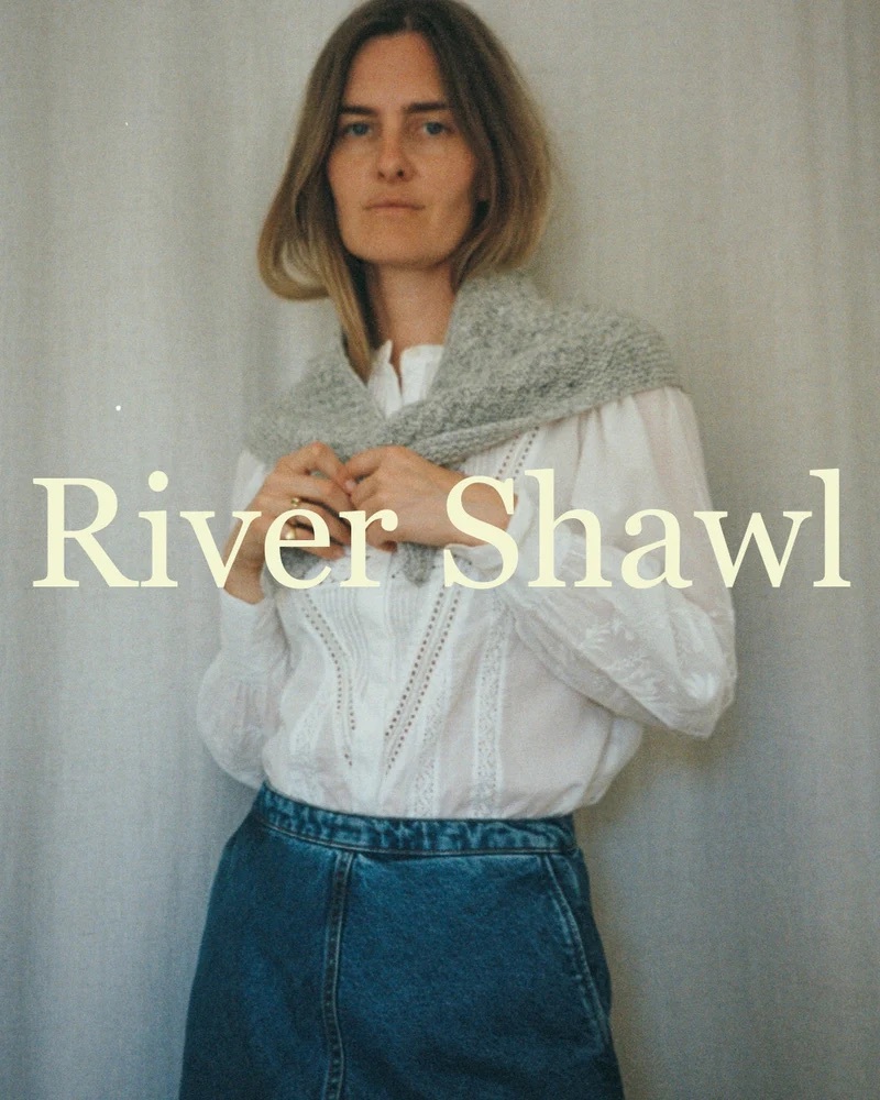Biches & Buches - River Shawl (英文 PDF 織圖)