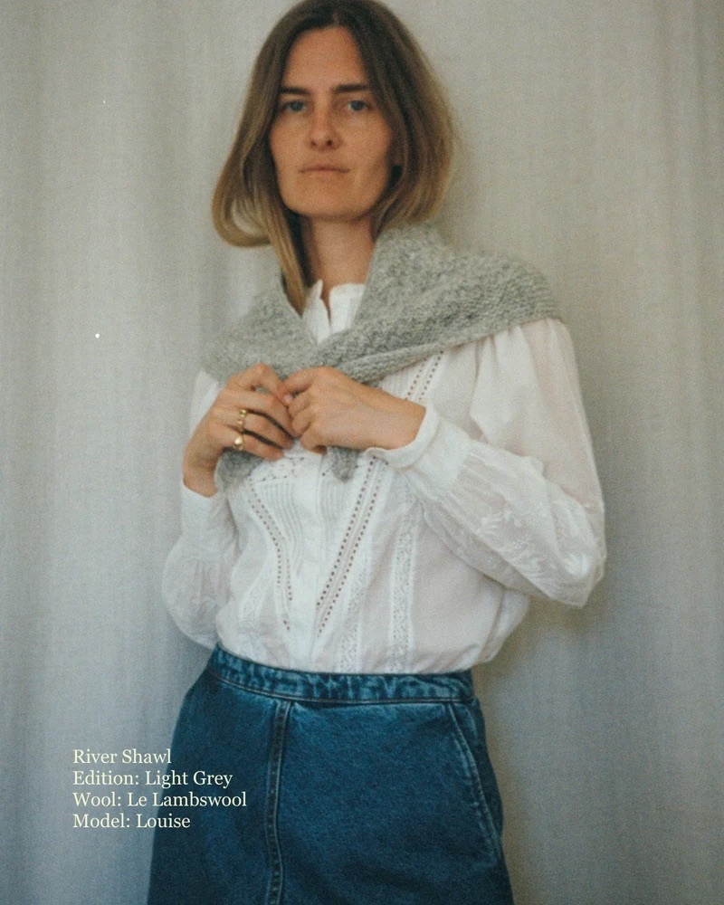 Biches & Buches - River Shawl (英文 PDF 織圖)