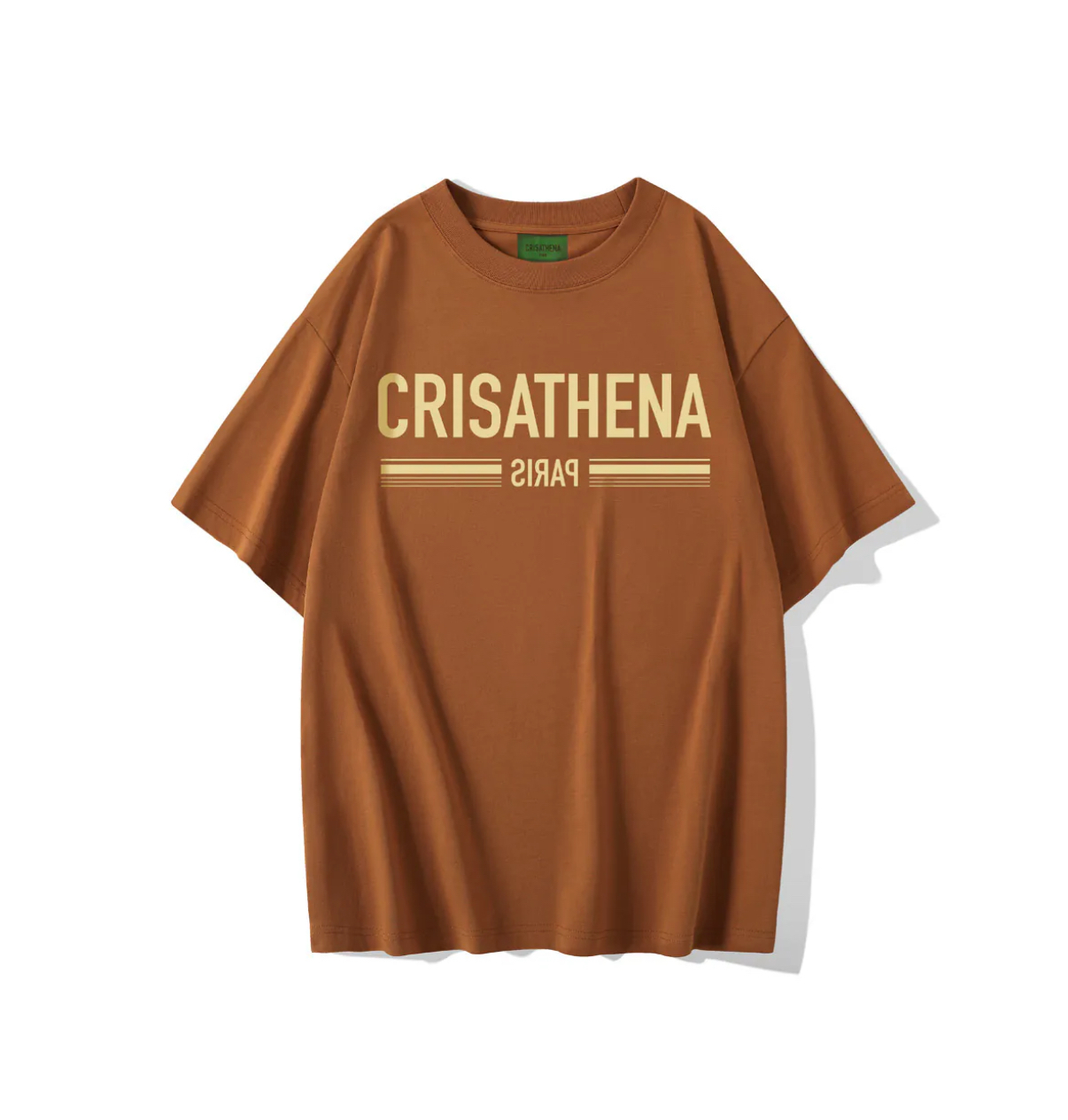 C99 Crisathena Paris T 恤 - 棕色 BROWN