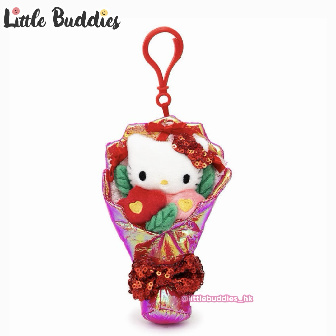 美版 Sanrio 花束造型 - 公仔匙扣