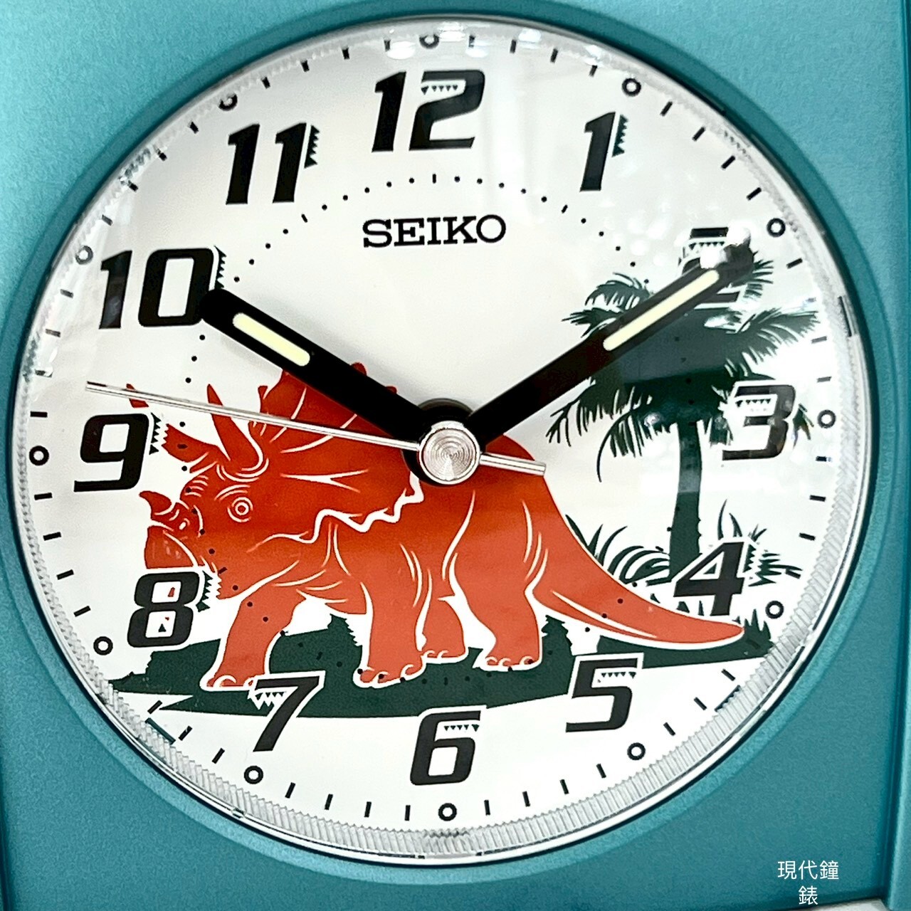 【SEIKO 精工】日本精工三角龍嗶嗶聲靜音貪睡鬧鐘 QHE212M 8.5X9cm 現代鐘錶