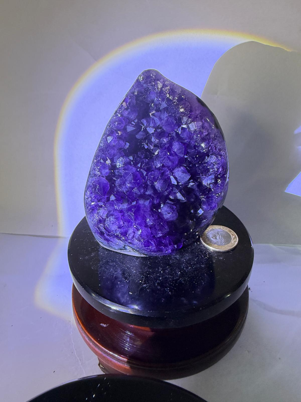 WA574 D75 頂級 SS 貨 0.65~0.75KG 水晶擺件