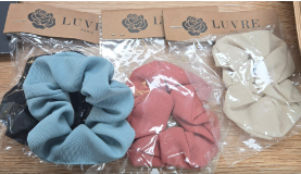 [K] LUVREPARIS RANDOM SCRUNCHIES HAIR TIE, KLP112 (KLP112)