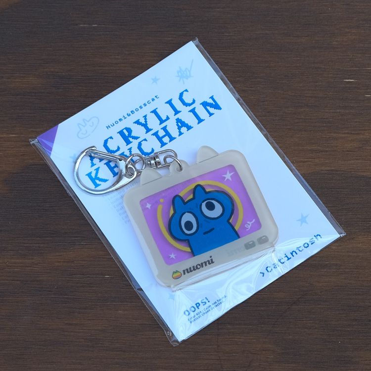 Nuomi｜壓克力吊飾｜猫金塔