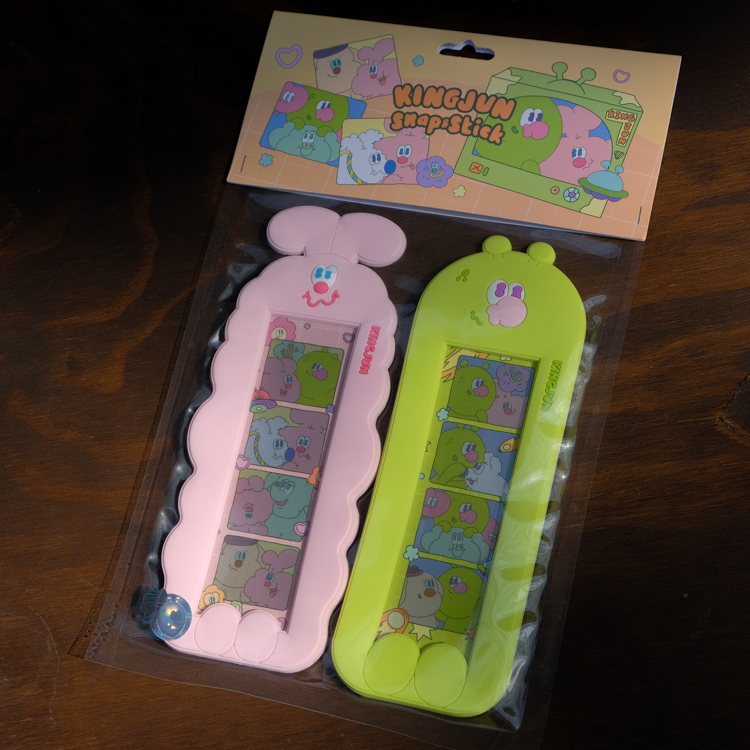 Kingjun｜磁鐵相框｜BT＆蠢兔｜兩入組