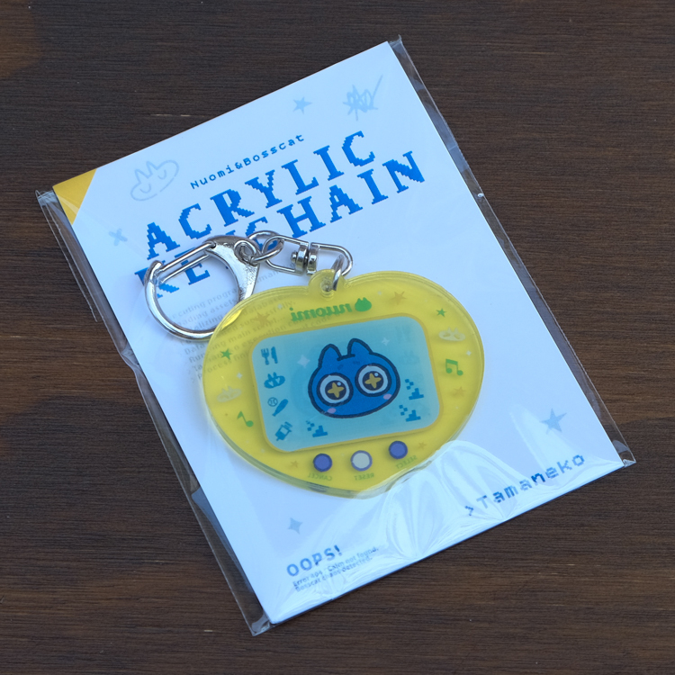 Nuomi｜壓克力吊飾｜電子猫
