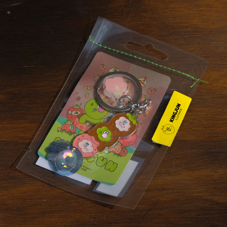 Kingjun｜金屬鑰匙圈｜巧莓塔