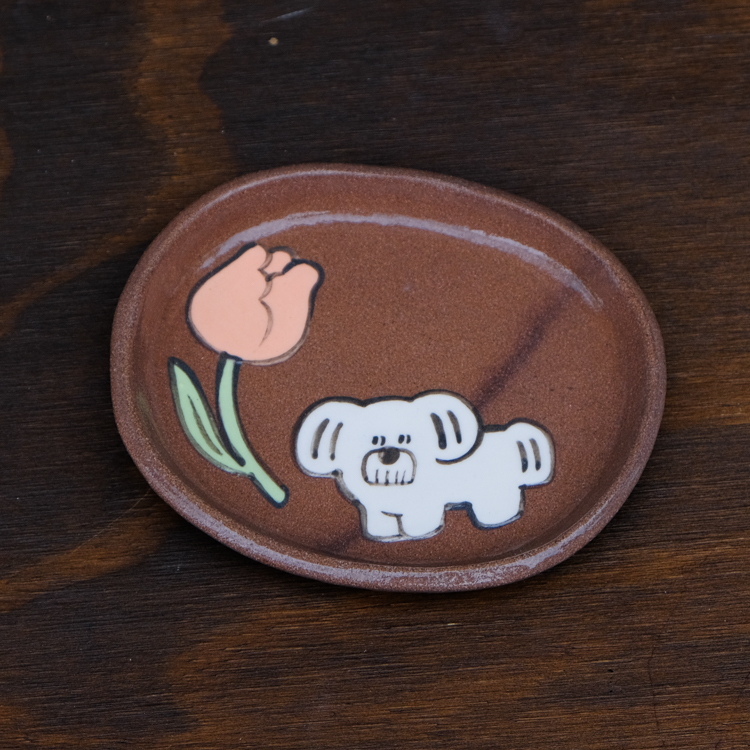 SP｜Mal Woo毛物｜手捏陶小碟｜M