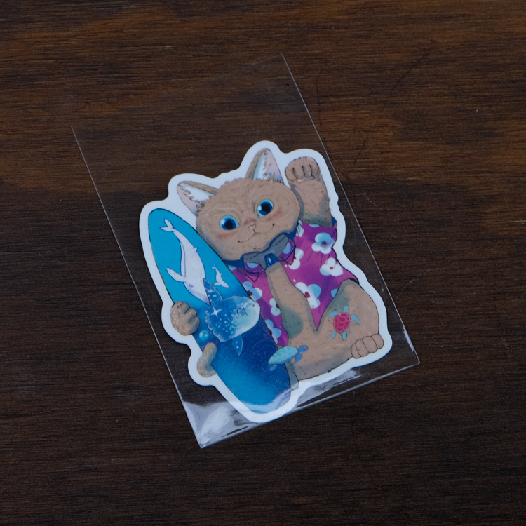 一氏夫婦 Escouple｜防水貼紙｜海洋