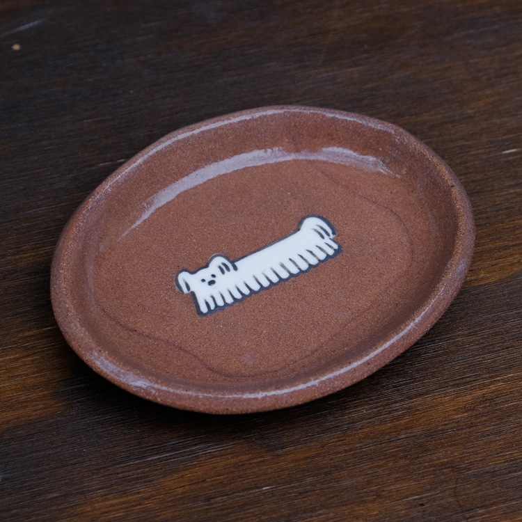 SP｜Mal Woo毛物｜手捏陶小碟｜T