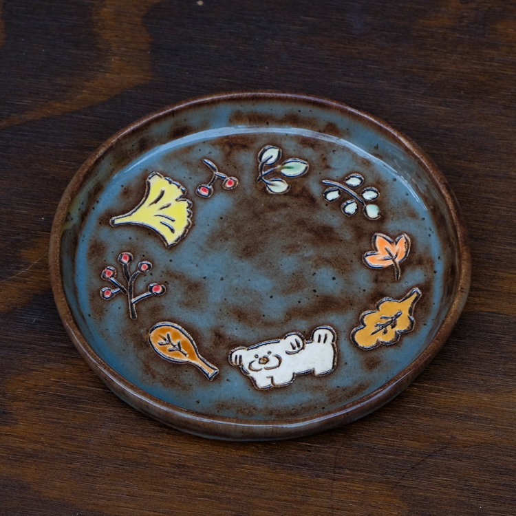 SP｜Mal Woo毛物｜手捏陶小碟｜K