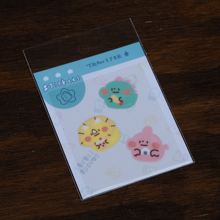 狗狗的小跳步，繪蹦砰｜水晶貼｜炸蝦珍奶飯糰